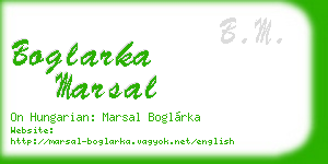 boglarka marsal business card